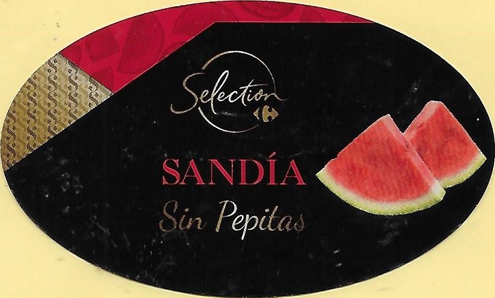 Selection sandia sin pepitas