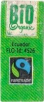 Fairtrade bio organic ecuador flo-id: 4526