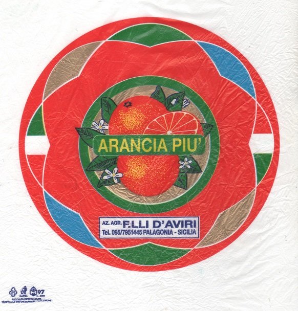 Arancia piu f.lli d aviri palagonia sicilia