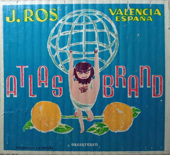atlas brand  j ros valencia espana producido en espana
