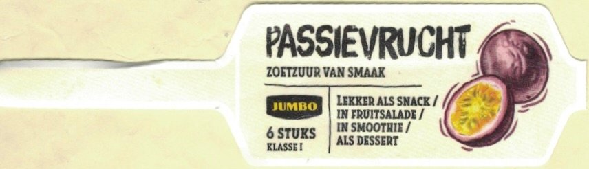 Jumbo passievrucht zoetzuur van smaak