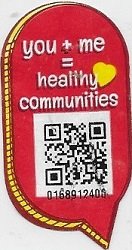 You + me = healthy communities