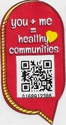 You + me = healthy communities