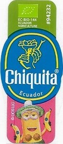 Chiquita ec-bio-144 ecuador agriculture #94232 ecuador ucs llc