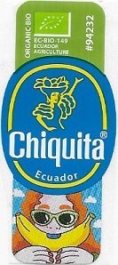 Chiquita organic bio ec-bio-149 ecuador agriculture #94232 ecuador