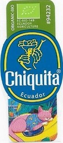 Chiquita organic bio ec-bio-149 ecuador agriculture #94232 ecuador