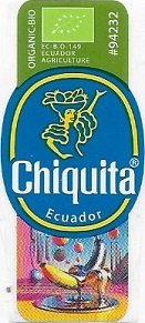 Chiquita organic bio ec-bio-149 ecuador agriculture #94232 ecuador