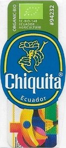 Chiquita organic bio ec-bio-140 ecuador agriculture #94232 ecuador