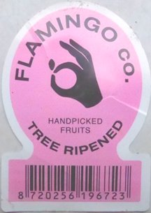 Flamingo co. handpicked fruits tree ripened 8720256196723