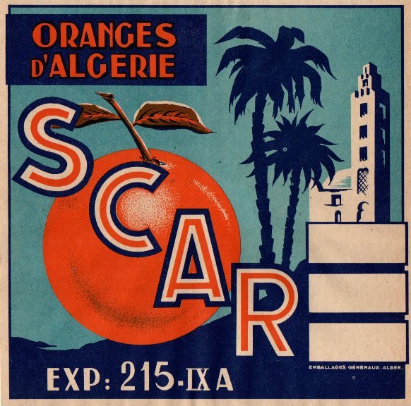 scar oranges d algerie