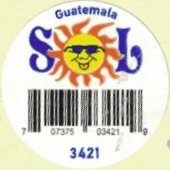 Sol guatemala 707375034219 3421