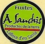 A. sanchis fruites productes de la terra callosa d en sarria