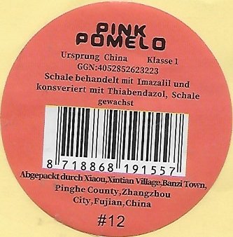 Pink pomelo ursprung china 8718868191557 #12