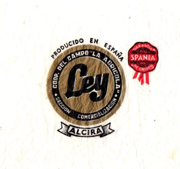 Ley coop. del campo la agricola spania alcira producido en espana