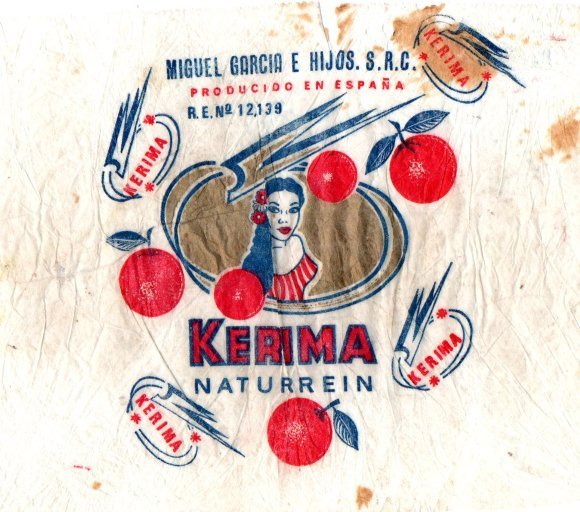 Kerima miguel garcia e hijos. producido en espana