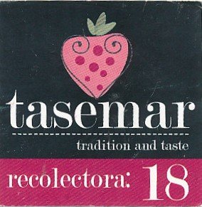 Tasemar tradition and taste recolectera : 18