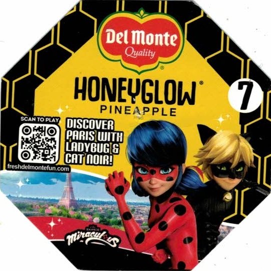 Del Monte Quality 7 honeyglow pineappple 7 miraculus 5050372130503 product of costa rica