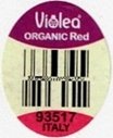 Violea organic red 93517 italy