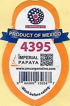 Imperial Papaya la imperial usa product of mexico 4395 086000130367