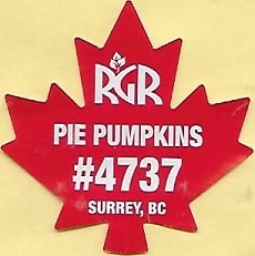 Rgr pie pumpkins #4737 surrey bc