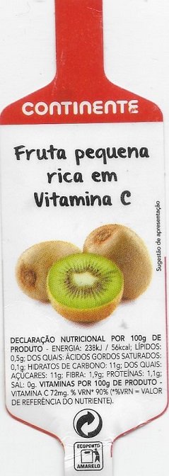 Continente fruta pequena rica em vitamina C kiwi origem portugal 1 kg 5601312111436
