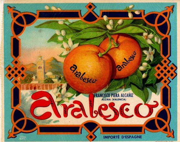 arabesco francisco piera alcaniz alcira valencia importe d espagne