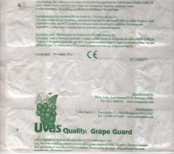 Uvas Quality Grape Guard