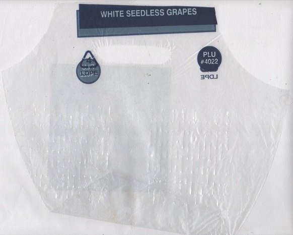 White seedless grapes lope