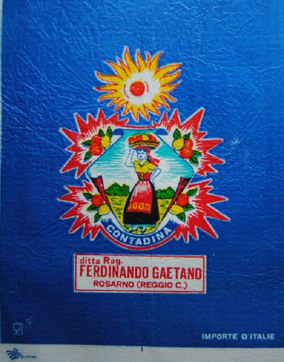 Contadina ditta rag ferdinando gaetano rosarno reggio c importe d italie