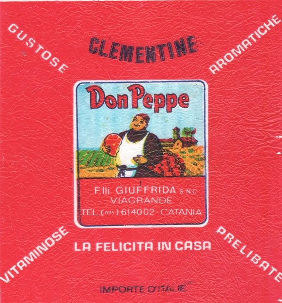 clementine don peppe la felicita in casa gustose aromatiche vitaminose prelibate flli giuffrida