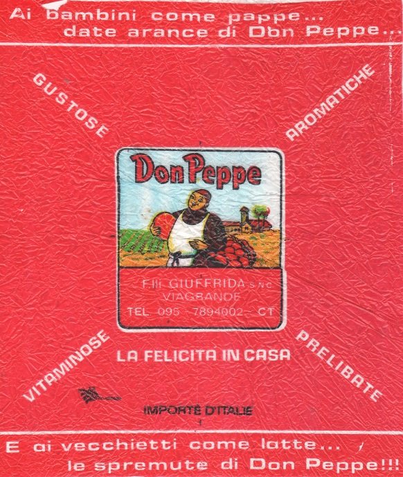 don peppe la felicita in casa gustose aromatiche vitaminose prelibate ai bambini come pappe date arance di don peppe a ai vecchietti come latte le  flli gi