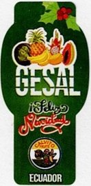 calvito fruits gesal feliz navidad ecuador