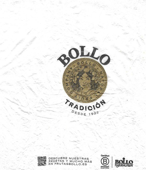 bollo tradicion natural fruit company desde 1922