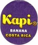 kapi banana costa rica