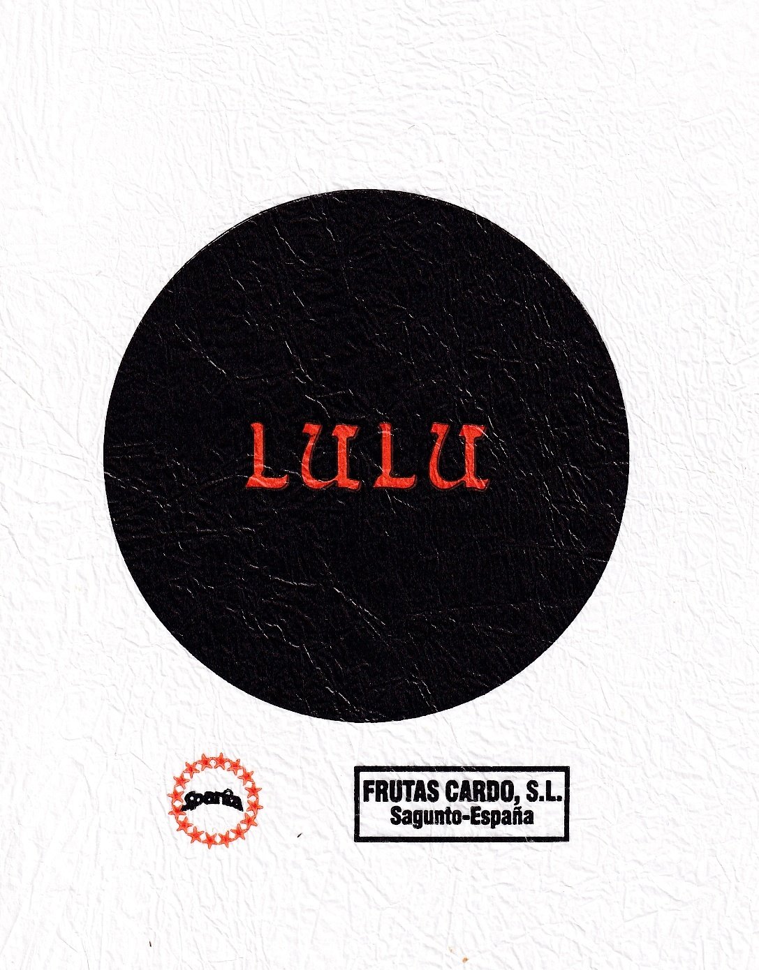 Lulu frutas cardo sl saguntoi espana spania