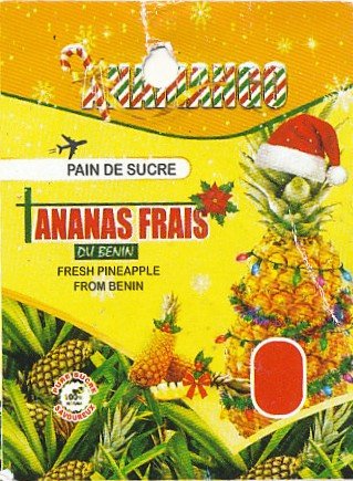 Anamango pain de sucre ananas frais du benin pure sucre savoureux 3760055660099
