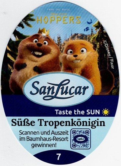 san Lucar hoppers taste the sun sweet tropical queen 7 8430631198067