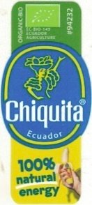 Chiquita organic bio ec-bio-149 ecuador agriculture #94232 ecuador 100% natural energy