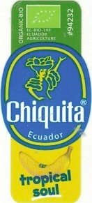 Chiquita organic bio ec-bio-149 ecuador agriculture #94232 ecuador tropical soul