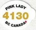 pink lady bc canada