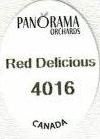 Panorama orchards red delicious 4016 canada
