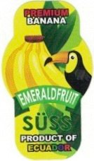 Emeraldfruit premium banana suss product of ecuador
