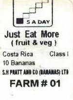 Just eat more (fruit & veg) costa rica s.h. Pratt and co farm #01