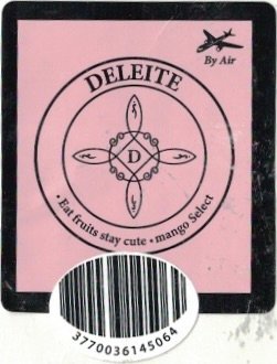 Deleite by air eat fruits stay cute mango select 3770036145064