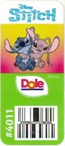 Dole disney stitch #4011