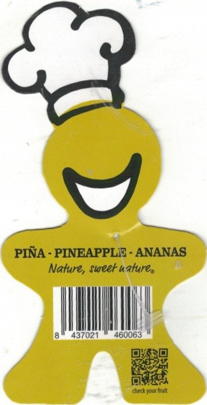 Pina pineapple ananas nature, sweet nature 8437021460063 9 natural sweeties
