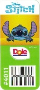 Dole disney stitch #4011