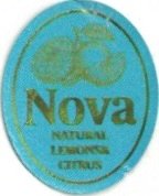 Nova natural lemons citrus