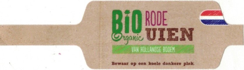 Bio rode uienvan hollandse bodem