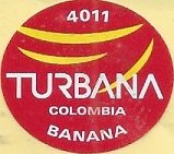 Turbana 4011 colombia bananas